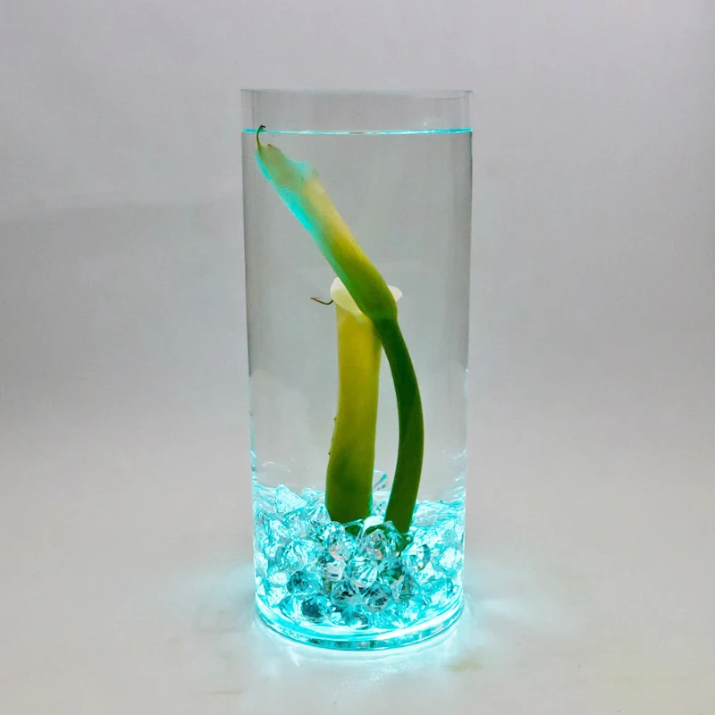 10 шт./лот маленький светодиодный Водонепроницаемый погружной вазочный