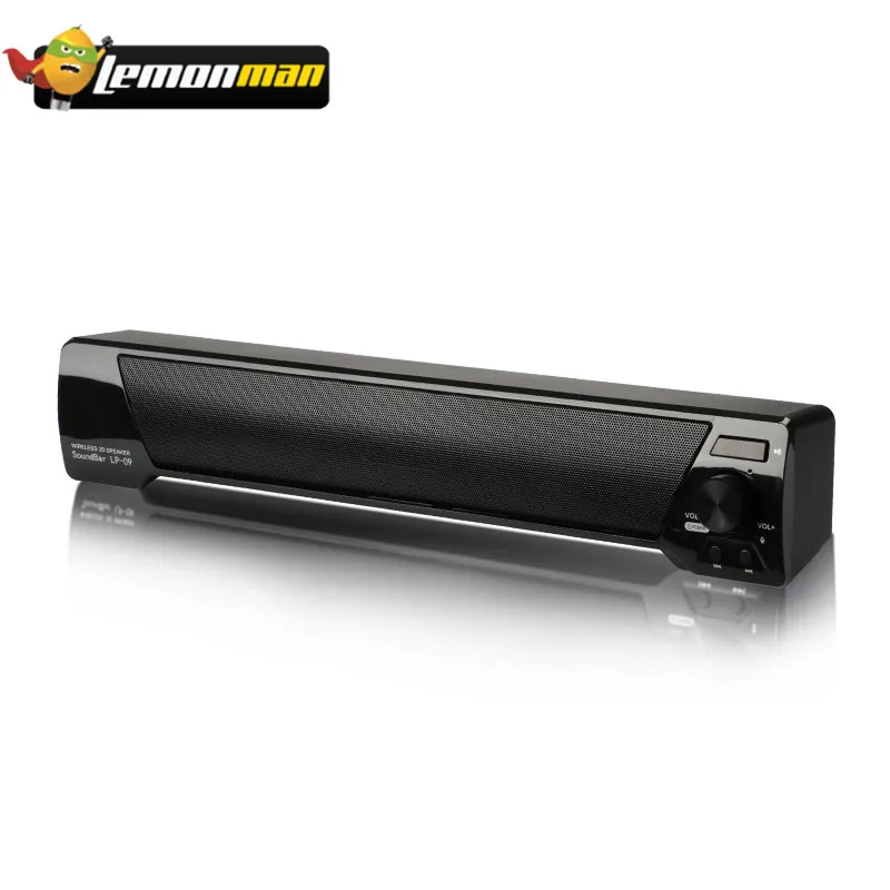LemonMan 10 Вт Bluetooth колонка 3D Звуковая Панель HIFI Беспроводная Бумбокс с поддержкой TF FM