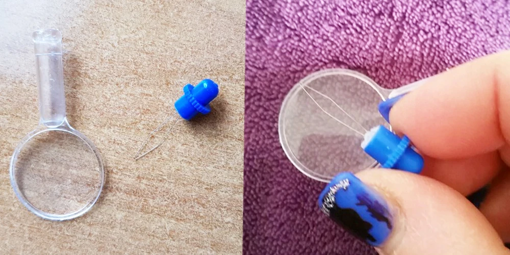 Стиль 3 шт./упак. Нитевдеватель DIY ручной работы Инструменты прозрачный пластмассовый увеличительный прибор швейные иглы Нитки Швейные аксессуары