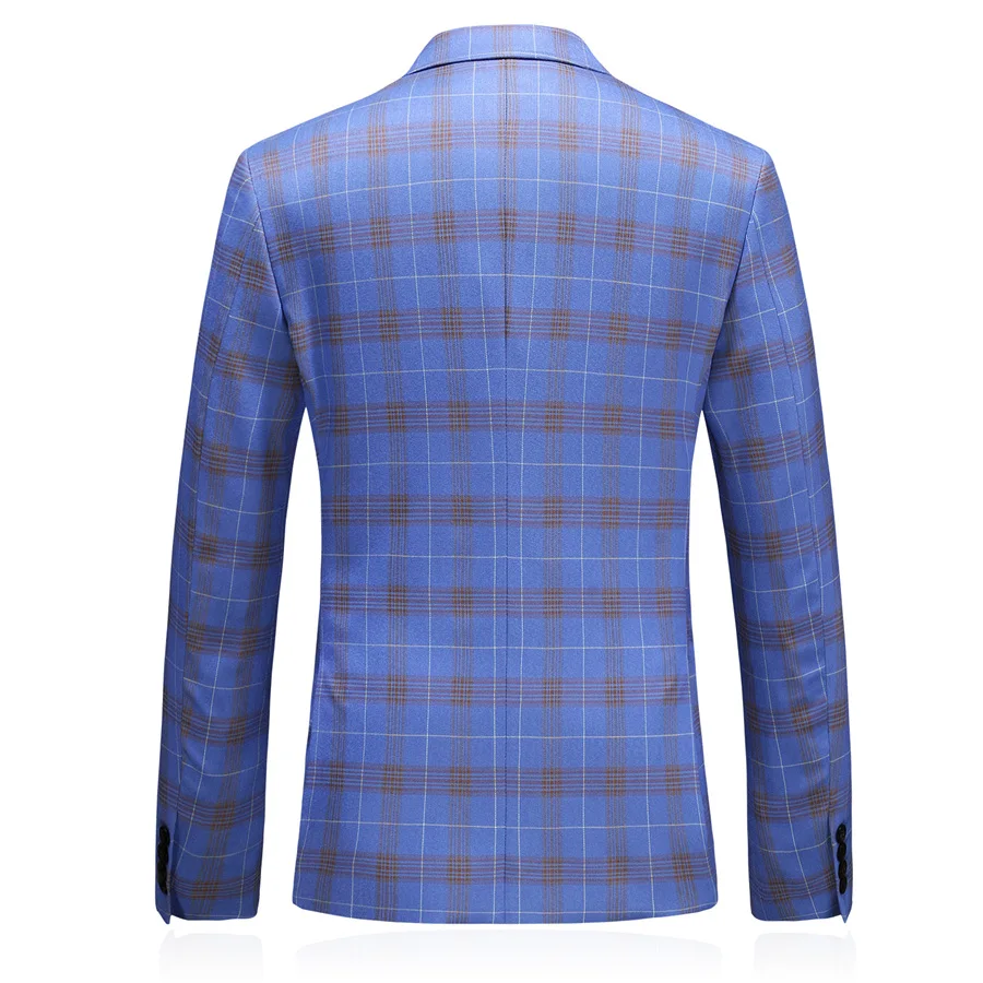 Элегантный серый темно синий блейзер для мужчин 2019 Veste Homme Mariage Terno Slim Fit Masculino 5XL