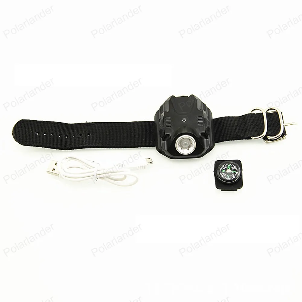 Напольный свет фонарик часы форма наручные света высокой яркости белого луч