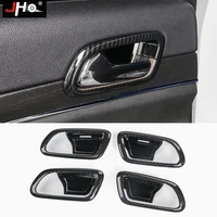 jho abs carbon grain inner door handle bowl cover trim for jeep grand cherokee 2014 2020 2015 2016 2017 2018 19 car accessories