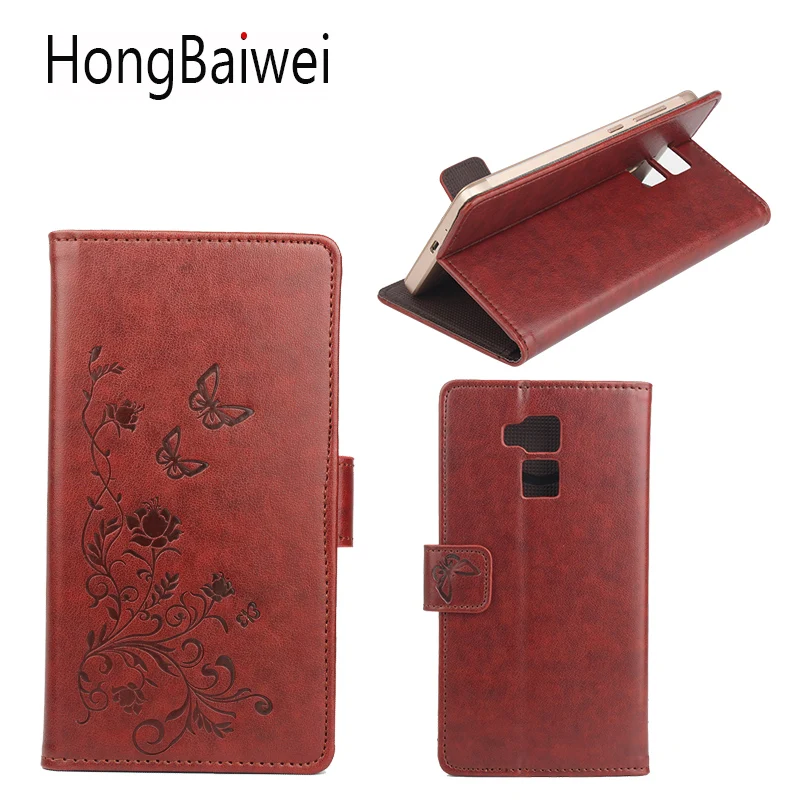 HongBaiwei чехол Сумки для vernee Apollo Lite кожаный с цветочным принтом Флип Роскошный