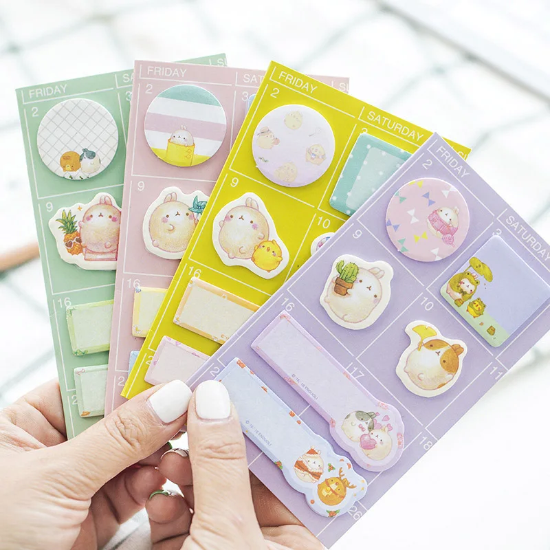 Милый кавайный мультфильм Sumikko Gurashi кролик N Times липкая заметка блокнот наклейка