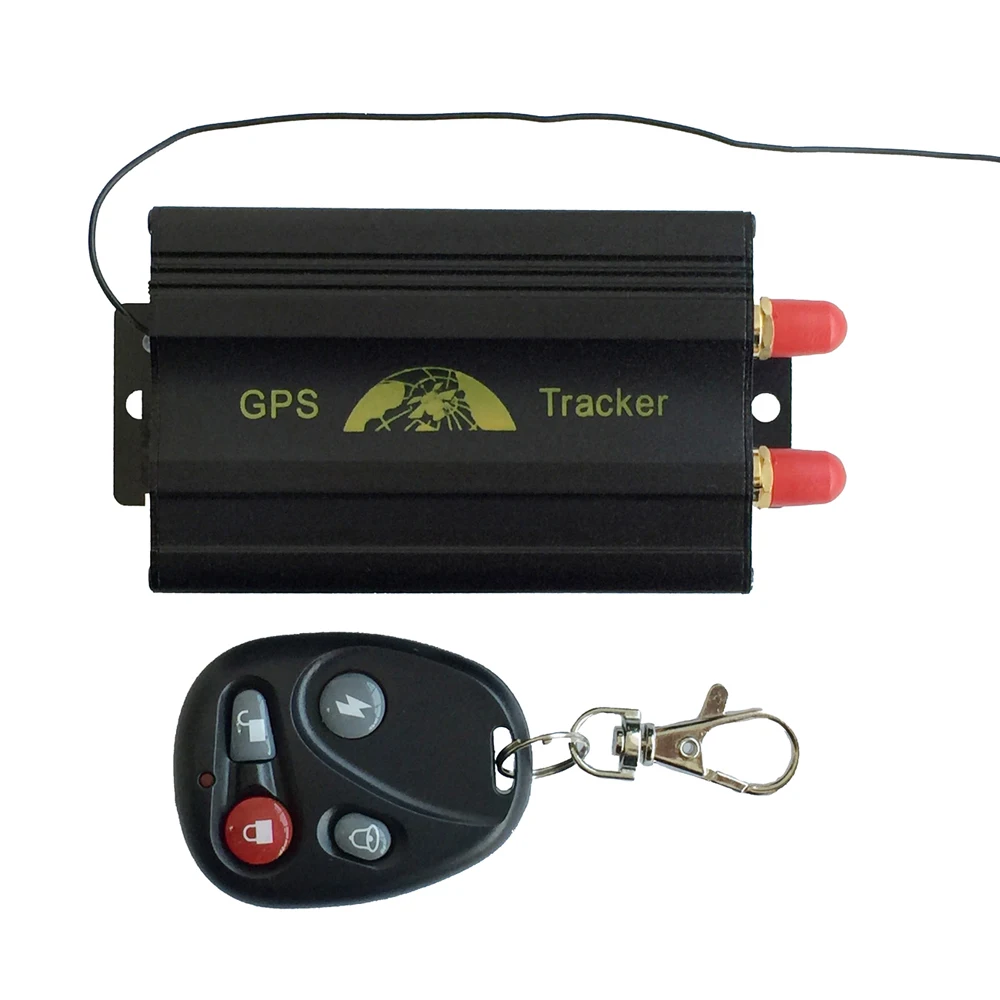 SECUMORE Авто gps трекер GSM/gprs реального времени TK103B с пультом дистанционного