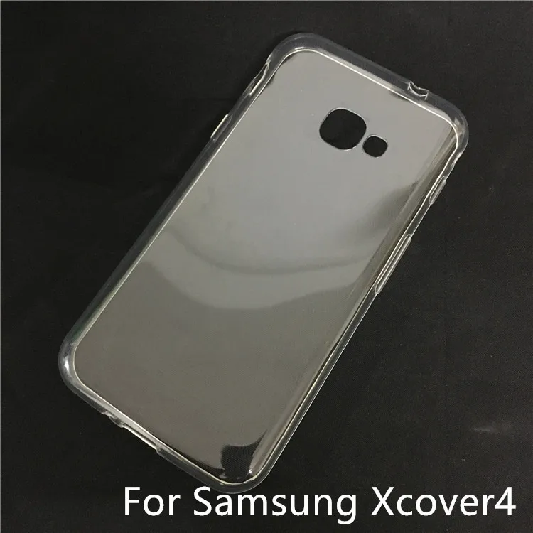 For Samsung GALAXY Xcover4 Case Xcover 4 G390F Cover Silicone Transparent Soft White kilif Hoesje Coque Funda Etui Accessor |