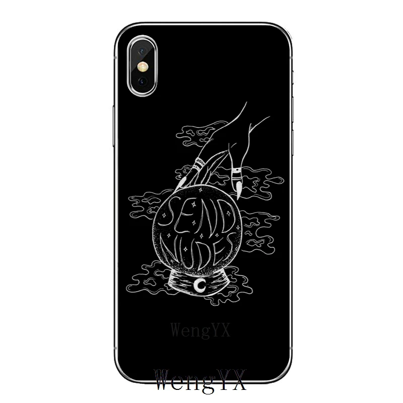 Мягкий чехол для телефона из ТПУ для Apple iPhone X, XR, XS Max, 8, 7 plus, 6s, 6 plus, SE, 5S, 5c, 5, 4S, 4