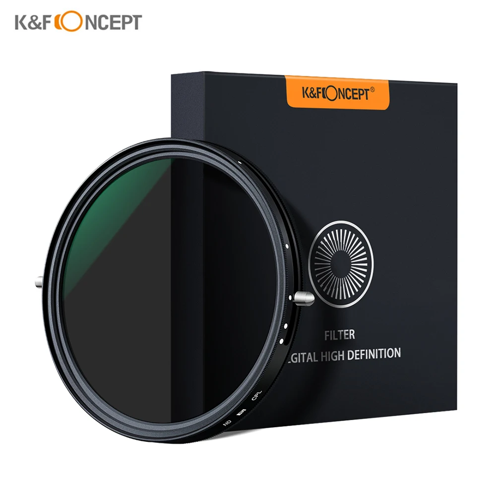 

K & F CONCEPT 72 мм 67 мм 2-в-1 переменный Регулируемый Фильтр ND фильтр нейтральной плотности фейдер для Canon Sony Nikon Камера объектив