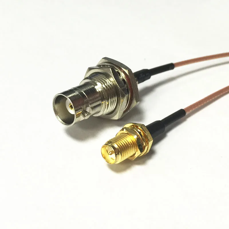 Адаптер антенны Wi-Fi RP SMA female switch BNC Перемычка кабеля RG178 15 см оптовая продажа |