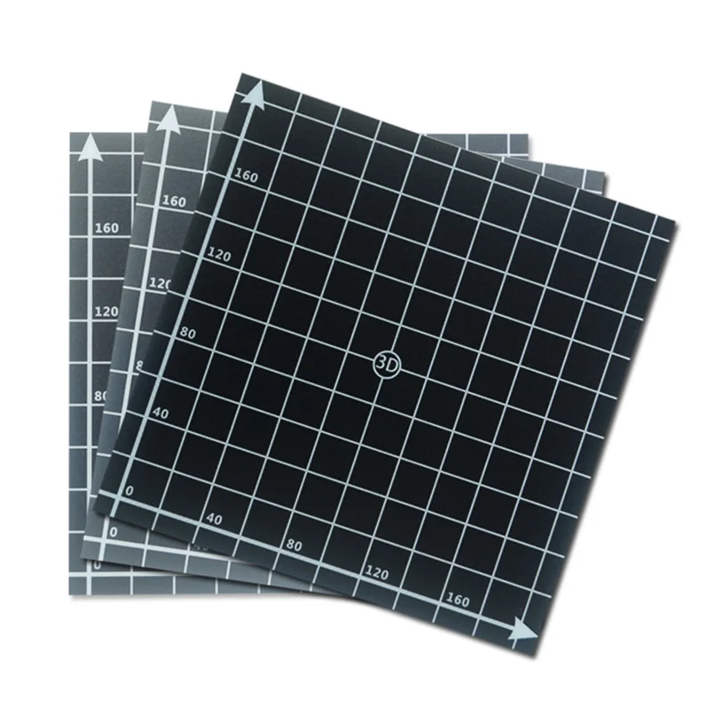 3D Printer Heat Hot Bed Sticker Coordinate Printed Surface Black for Parts JLRL88 | Компьютеры и офис