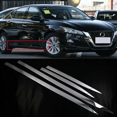

4 шт., хромированные накладки на боковые двери Nissan Altima 2019
