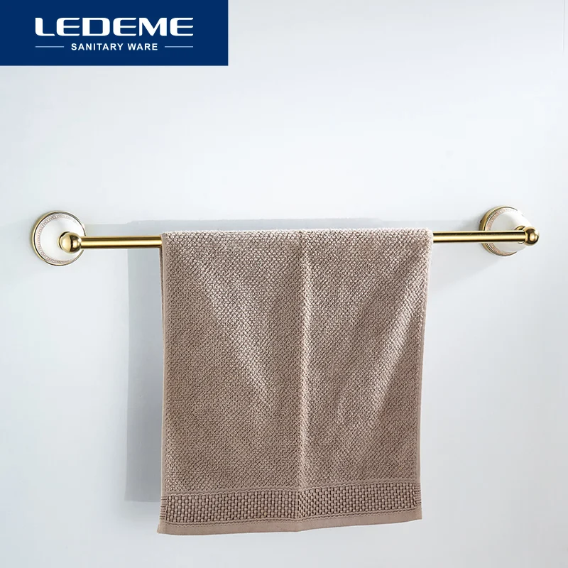 LEDEME Полотенца бар нержавеющие Ванная комната хранения Организатор Вешалка