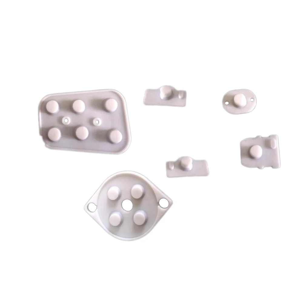 

10 комплектов высококачественных резиновых токопроводящих кнопок, запасные части для контроллера N 64