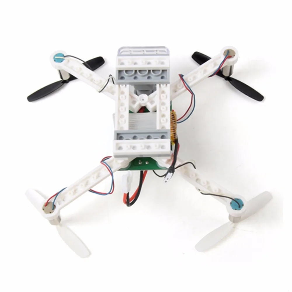 Комплект рамок «сделай сам» для X-101 2,4G 4CH 6-axis Gyro Mini DIY строительные блоки для детей Квадрокоптер синий/белый