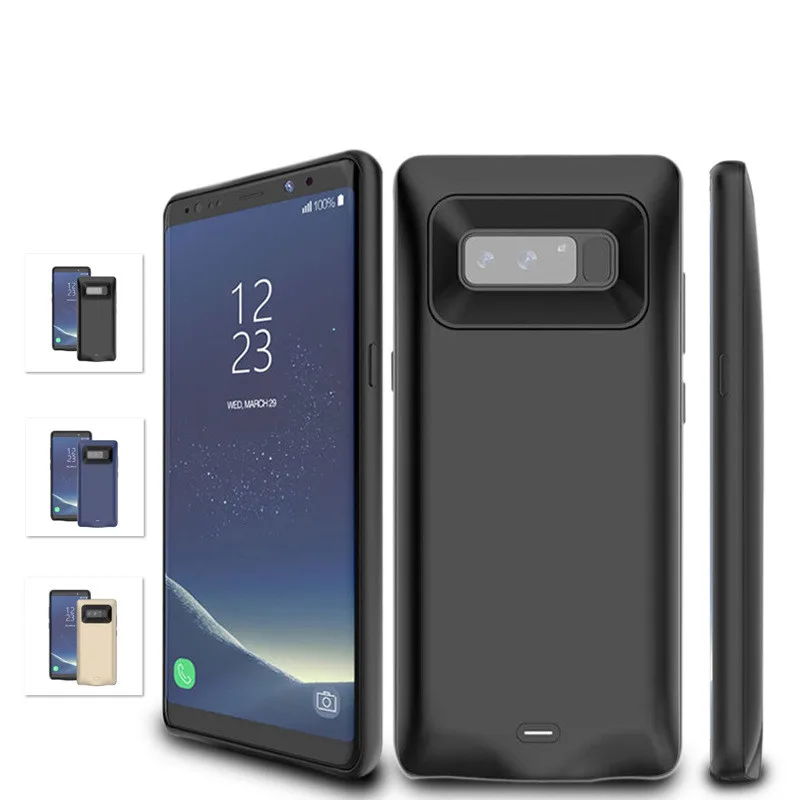 5500 мА/ч чехол для внешнего зарядного устройства для samsung Galaxy Note 8 ультра тонкий резервный внешний аккумулятор чехол для зарядного устройства для Note 8