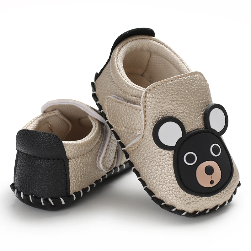 2019 Brand Fashion Newborn Baby Boy Girl Soft Sole Shoes Cute 3D Animal PU New Trainers Crib Size 0-18 Months |