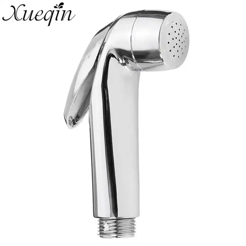 Ручной душ Xueqin хромированный распылитель из АБС пластика для унитаза биде