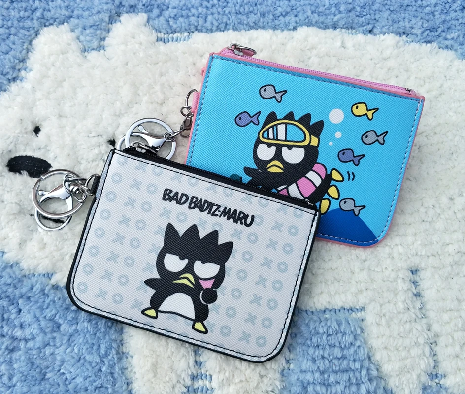 Sanrio ID Card Holder чехол мультфильм автобус банк чехол для кредитной карты прозрачный PU для студентов детей женщин портмоне 1 шт случайный отправить