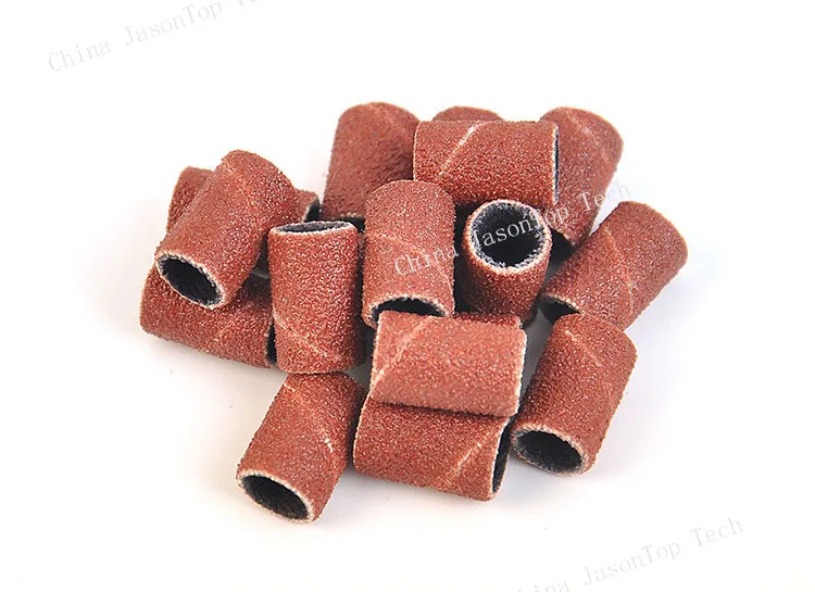 100 шт. шлифовальные ленты аксессуары для электрической дрели ногтей насадки