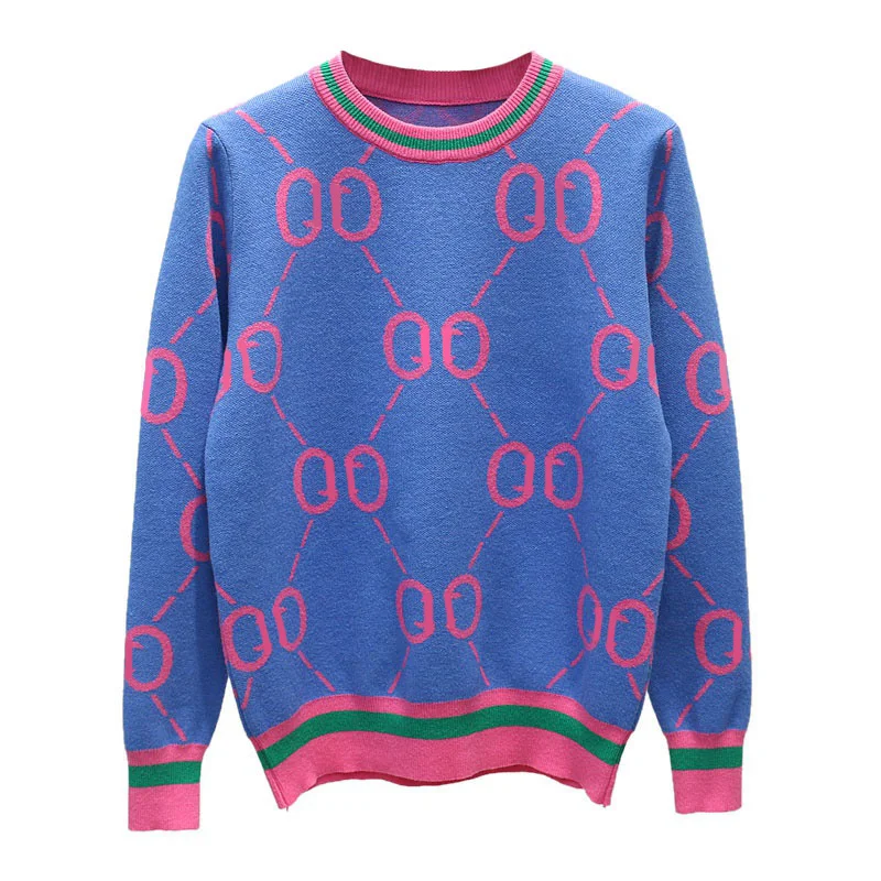 Women Sweaters and Pullovers 2019 letter pattern Knitted Fashion High Qaulity brand Autumn Winter Sweater | Женская одежда
