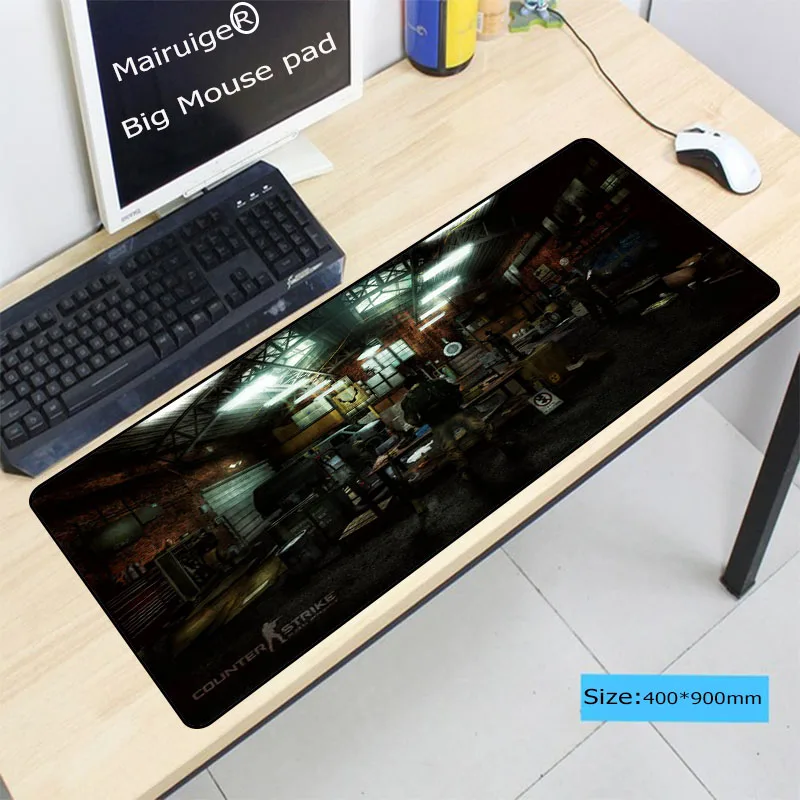 

Mairuige Rubber Counter Strike Mice Mat DIY Design Computer Large Lock Edge Mousepad Gaming Table Mouse Pad For Cs Go LOL DOTA