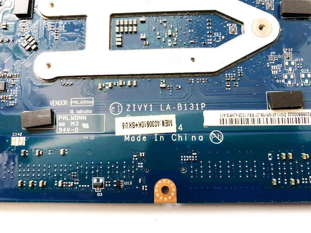 Оригинальный Для Lenovo Y40 70 Материнская плата ноутбука Y50 I5 4200U ZIVY1 LA B131P испытанное