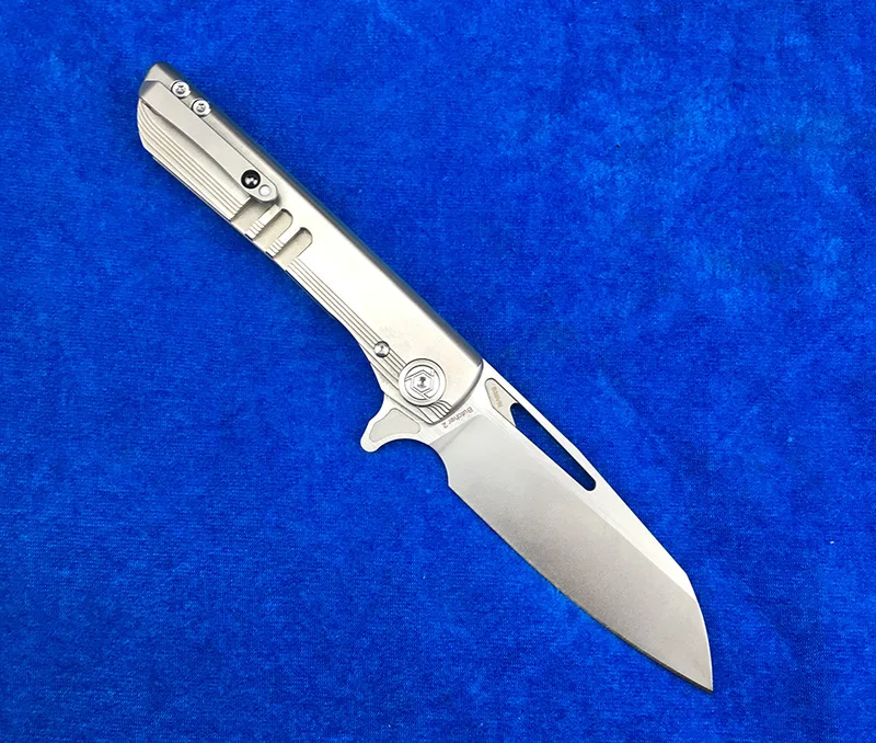 Складной нож CH BUTCHER 2 Flipper клинок S35VN с подшипником шарикоподшипником ручка из