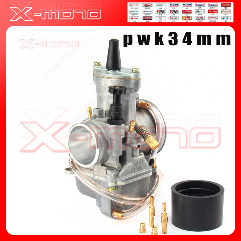 PWK 34 carb PWK34mm КАРБЮРАТОР 4T двигатель мм для карбюратора используется внедорожного