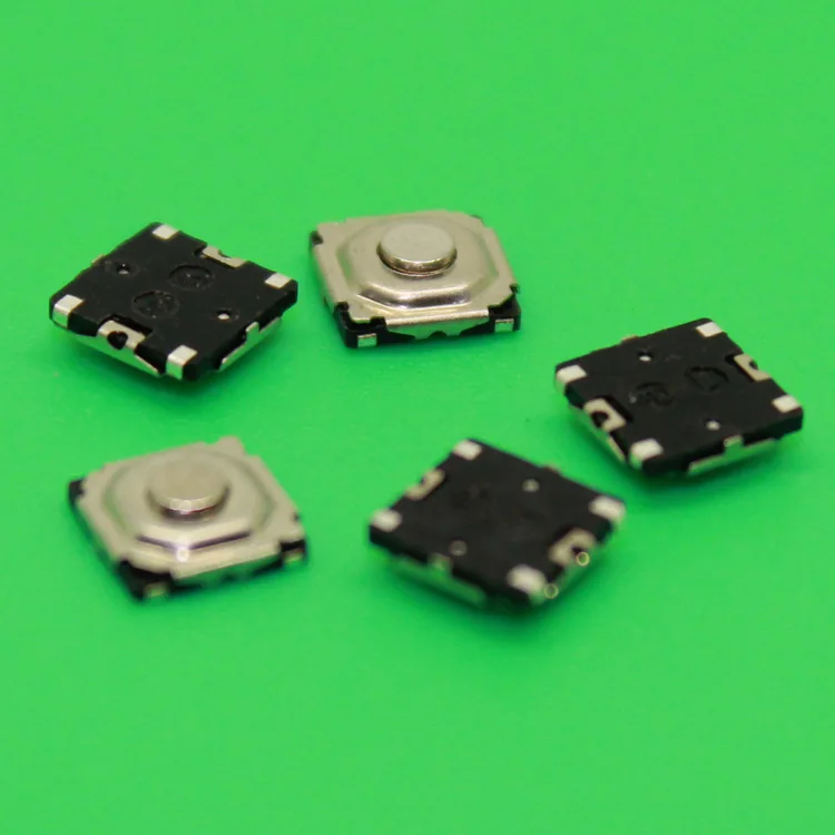 Мгновенный Такт Тактильный кнопочный переключатель 5x5x1 5 мм SMD крепление
