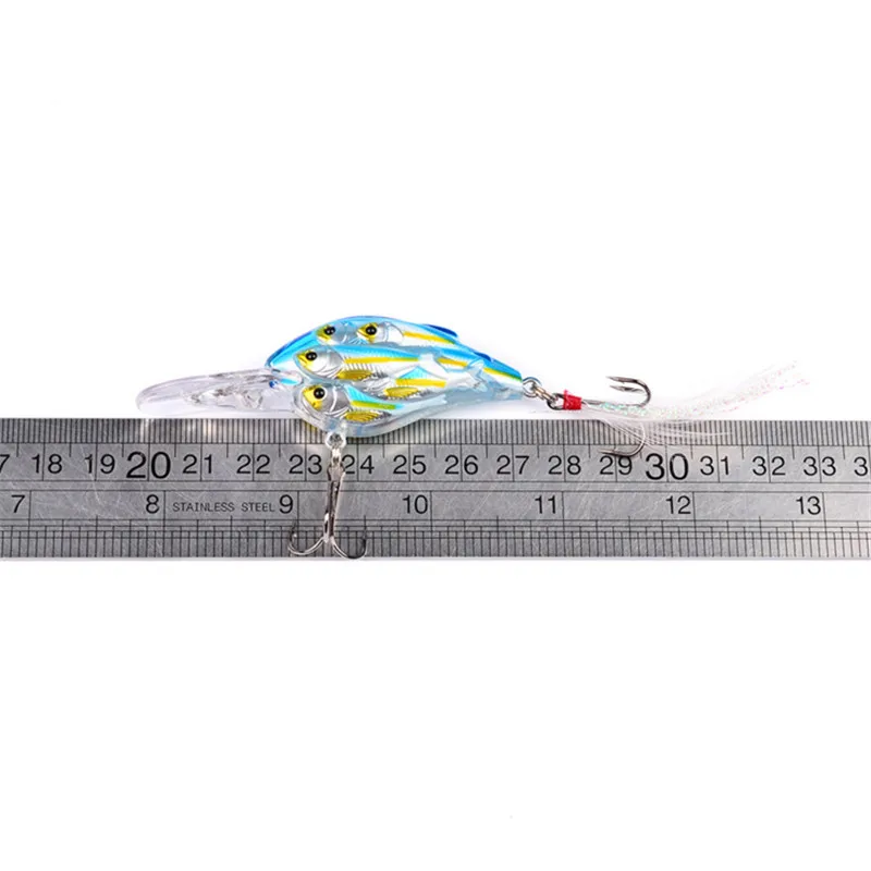 FISHINAPOT 1 шт. 8 см 9 4 г приманка рыболовные приманки гольян воблер (Wobbler) Группа рыба