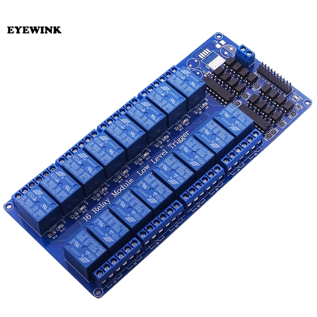 5 В/12 В 16 канальный релейный модуль для arduino ARM PIC AVR DSP электронное реле пластины