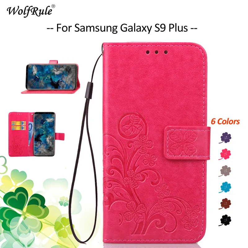 

For Cover Samsung Galaxy S9 Plus Case PU Wallet Pouch Phone Bag Case For Samsung Galaxy S9 Plus Cover For Samsung S9 Plus 6.2''