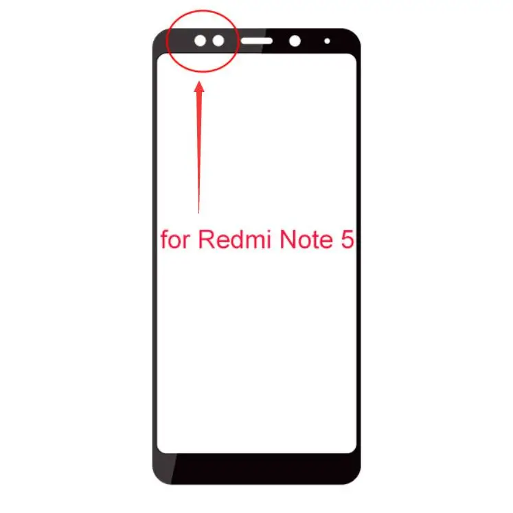 2 шт Mocolo Redmi Note 5, закаленное стекло, полное покрытие, защита экрана, полный клей, стеклянная пленка для Xiaomi Redmi Note 5 Pro, Олеофобная - Цвет: for Redmi Note 5