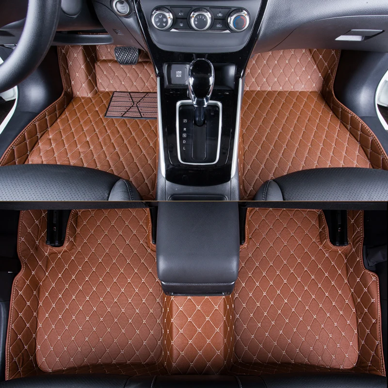 WLMWL автомобильные напольные коврики для мини всех моделей медный земляной