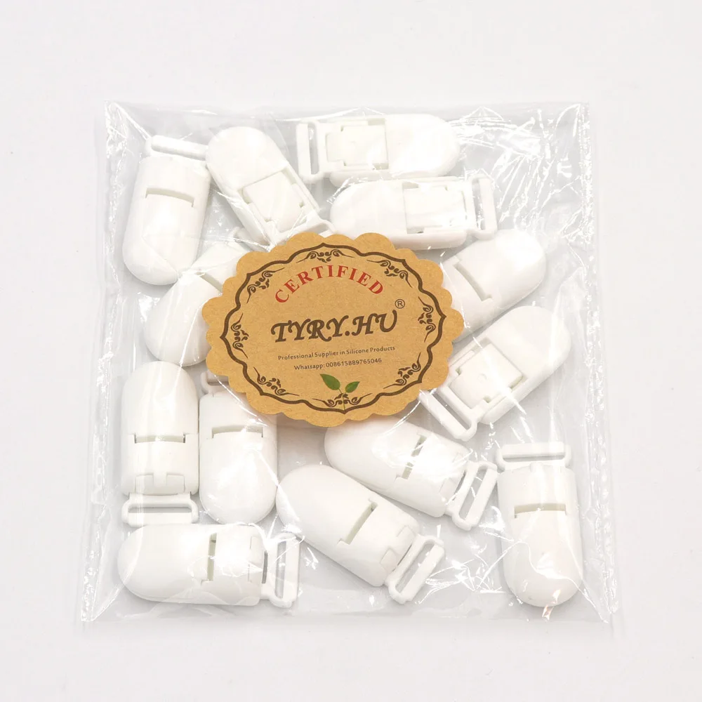 Пластиковые зажимы для соски-пустышки 50 шт. | Мать и ребенок