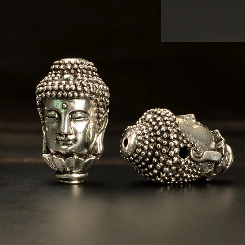 Бусины из металлического сплава для изготовления ювелирных изделий 2 шт. 18*19*31