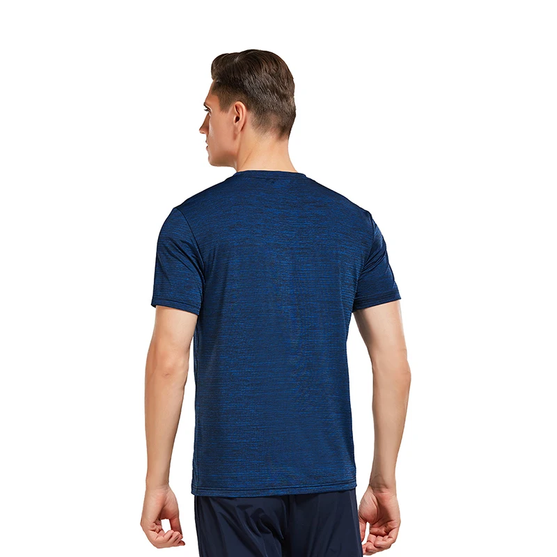 Брендовая Высококачественная футболка для бега дышащая быстросохнущая