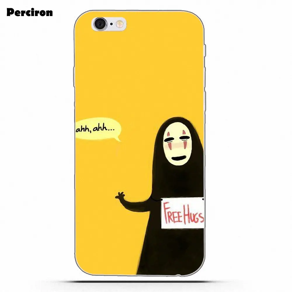 as picture Тоторо портал Soot Sprite для huawei P7 P8 P9 P10 P20 P30 Lite Mini Plus Pro Мягкий мобильный чехол - Цвет: as picture