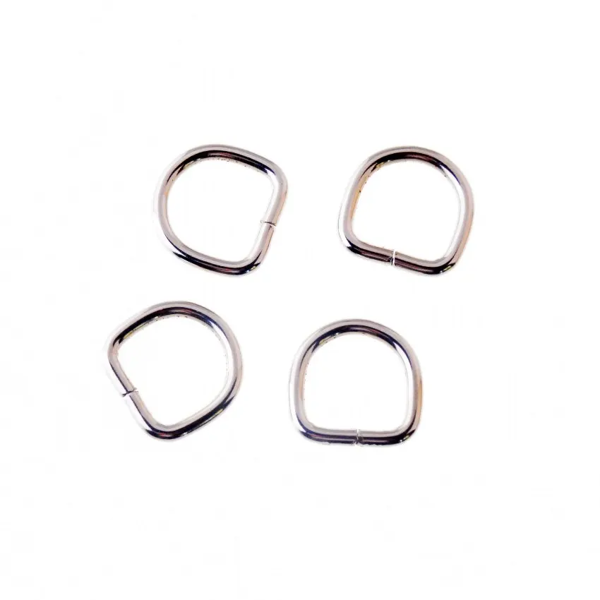 Бесплатная доставка 10 шт. Серебристые неспаянные кожаные мешки металлические