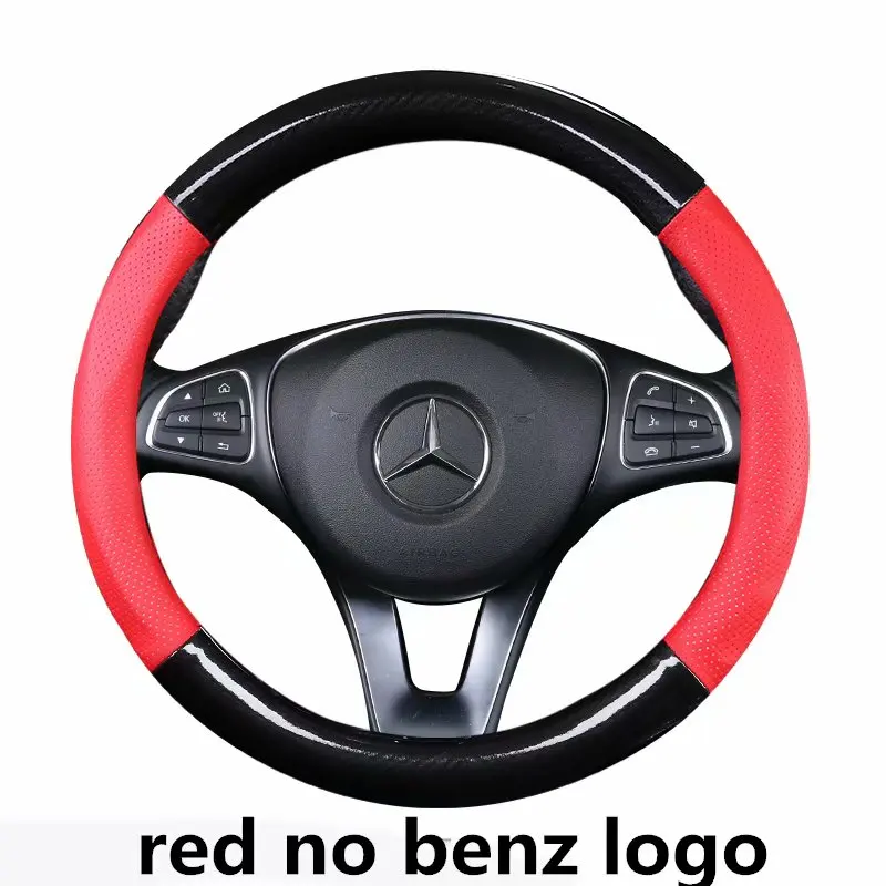 Крышка рулевого колеса автомобиля 37 38 см 1" для Mercedes-Benz GLK GLE GLS GL ML GLC Class GLK260 GLC200 LG350 ML300 GL3320 GLS400
