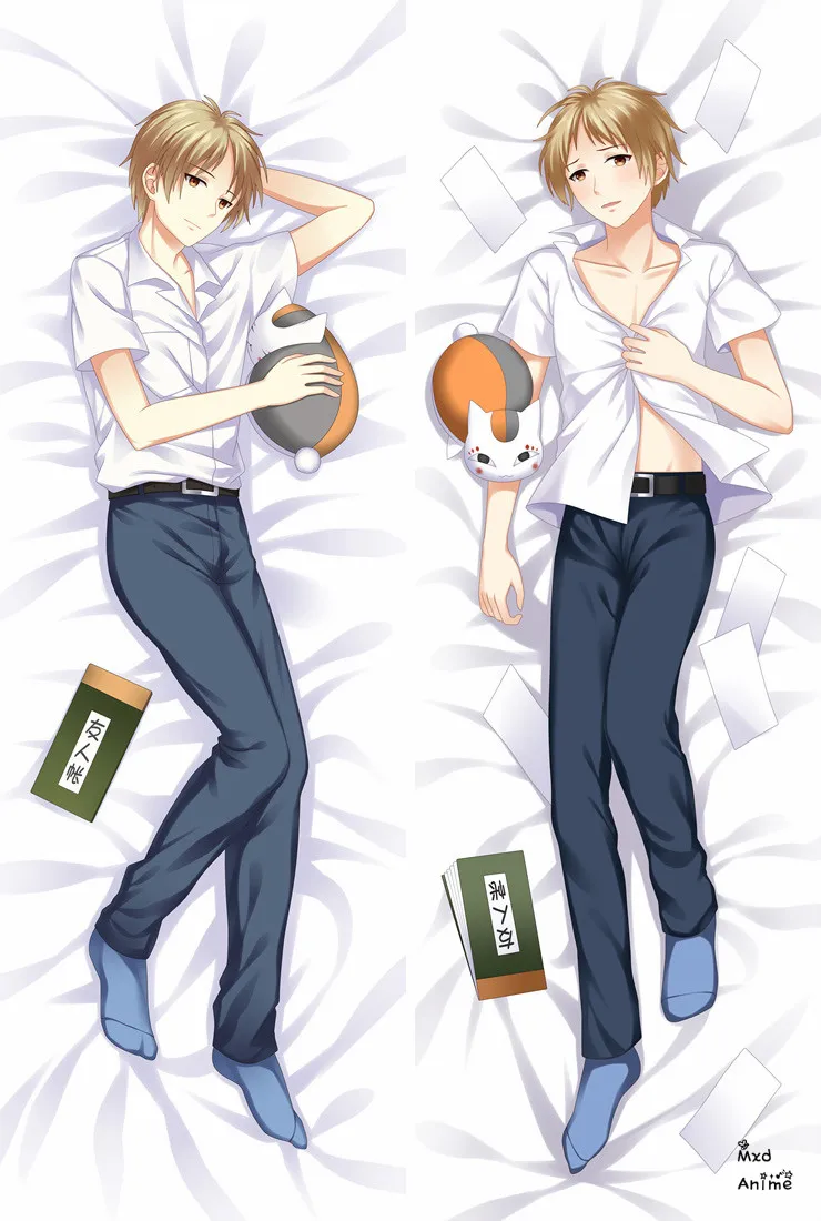 Японский аниме Natsume Yuujinchou персонажи Подушка Dakimakura чехол Рождественский подарок