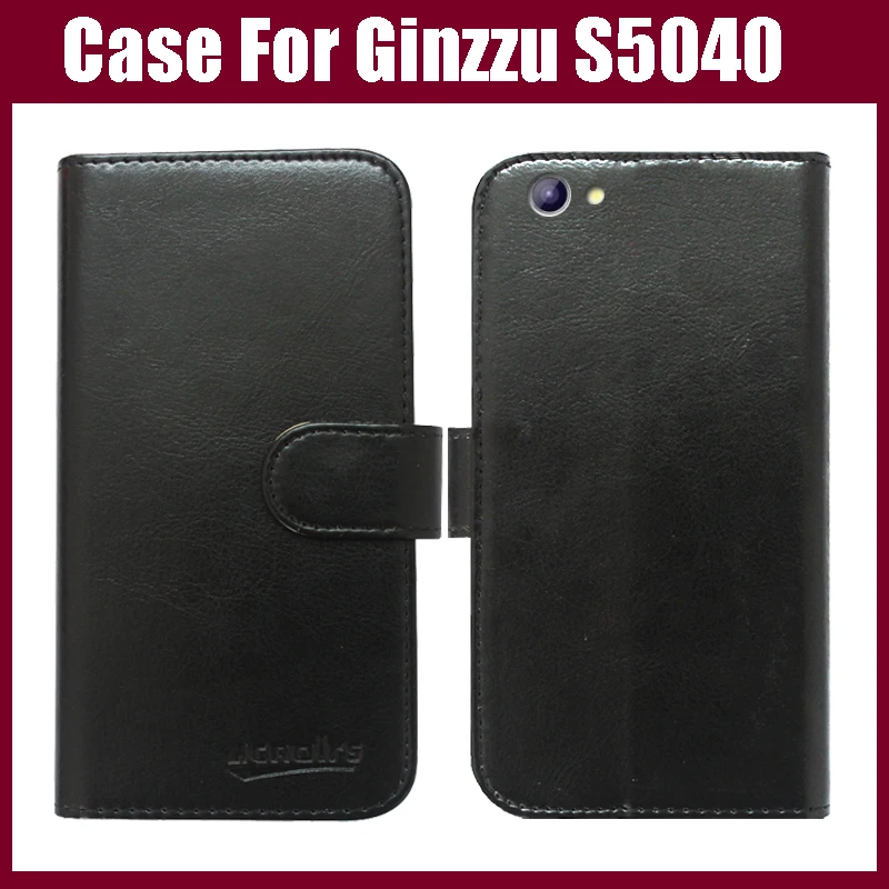 

Ginzzu S5040 Case New Arrival 6 Colors High Quality Flip Leather Exclusive Protective Cover Case For Ginzzu S5040 Case