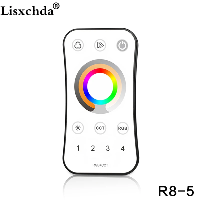 DC12-24V 2,4G RGB+ CCT led контроллер 4 зоны Беспроводной RF Диммируемый пульт дистанционного управления для 5050 3528 led RGB+ CCT светодиодные полосы света