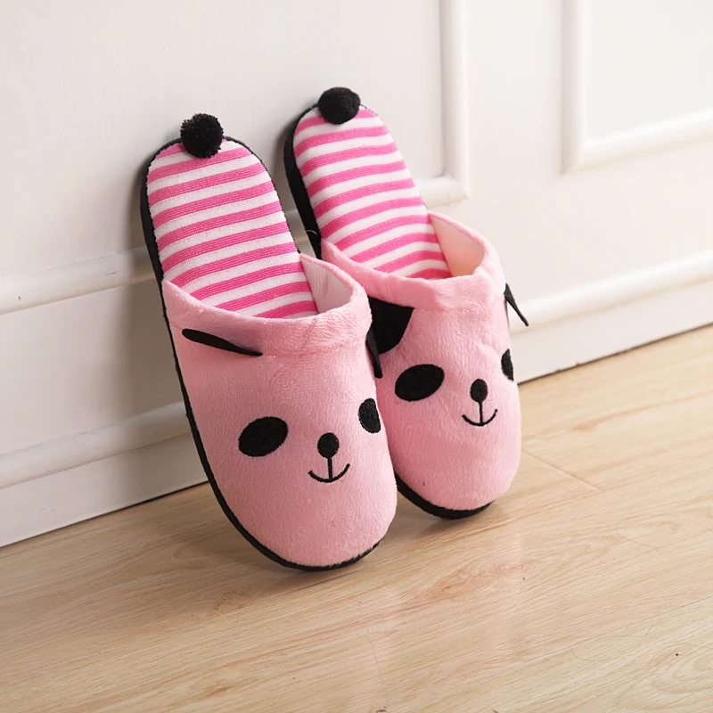 ome Furnishing cotton slippers shoes for men and women section of confinement in autumn winter indoor |