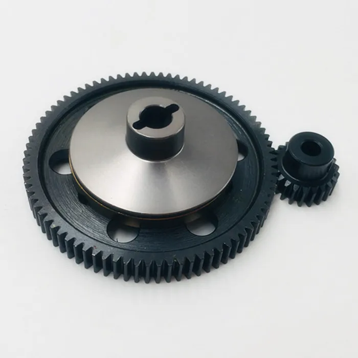 Комплект редукторов Axial scx10 48P коробка передач 81T/83T/85T + шестерни двигателя 22T для