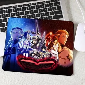 Коврик для мыши Mairuige с рисунком чёрного клевера, рисунком фото, японское аниме, комикс, манга, творческий Анимационный Продукт сделай сам