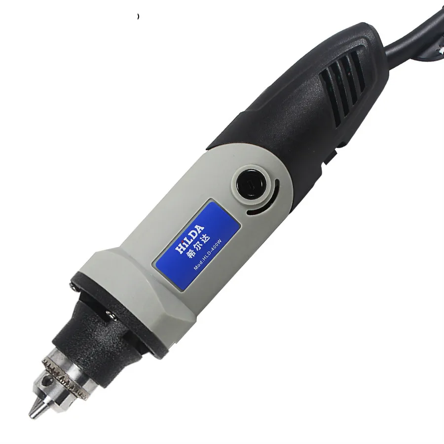 Dremel стильный роторный инструмент с переменной скоростью, электрические инструменты, 400 Вт, мини-дрель, 6 позиций для Dremel, мини-шлифовка
