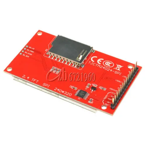 240x320 2 4 &quotSPI TFT ЖК дисплей Touch Панель последовательный Порты и разъёмы модуль с КПБ