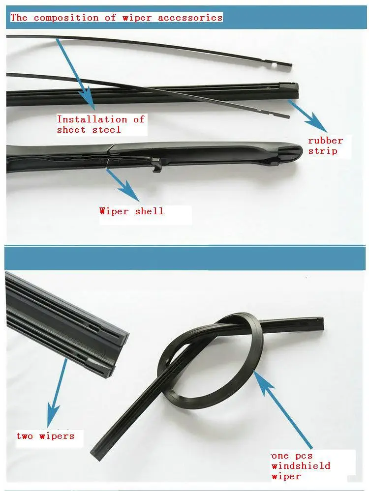 Бесплатная доставка высокое качество автомобильные щетки стеклоочистителя