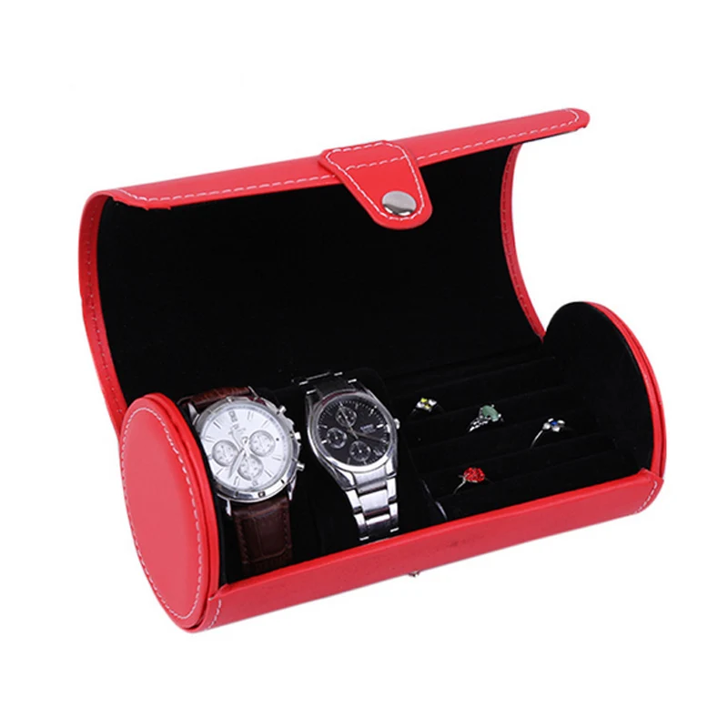 Дизайн обоих часов кольцо дисплей подарочная коробка чехол для хранения